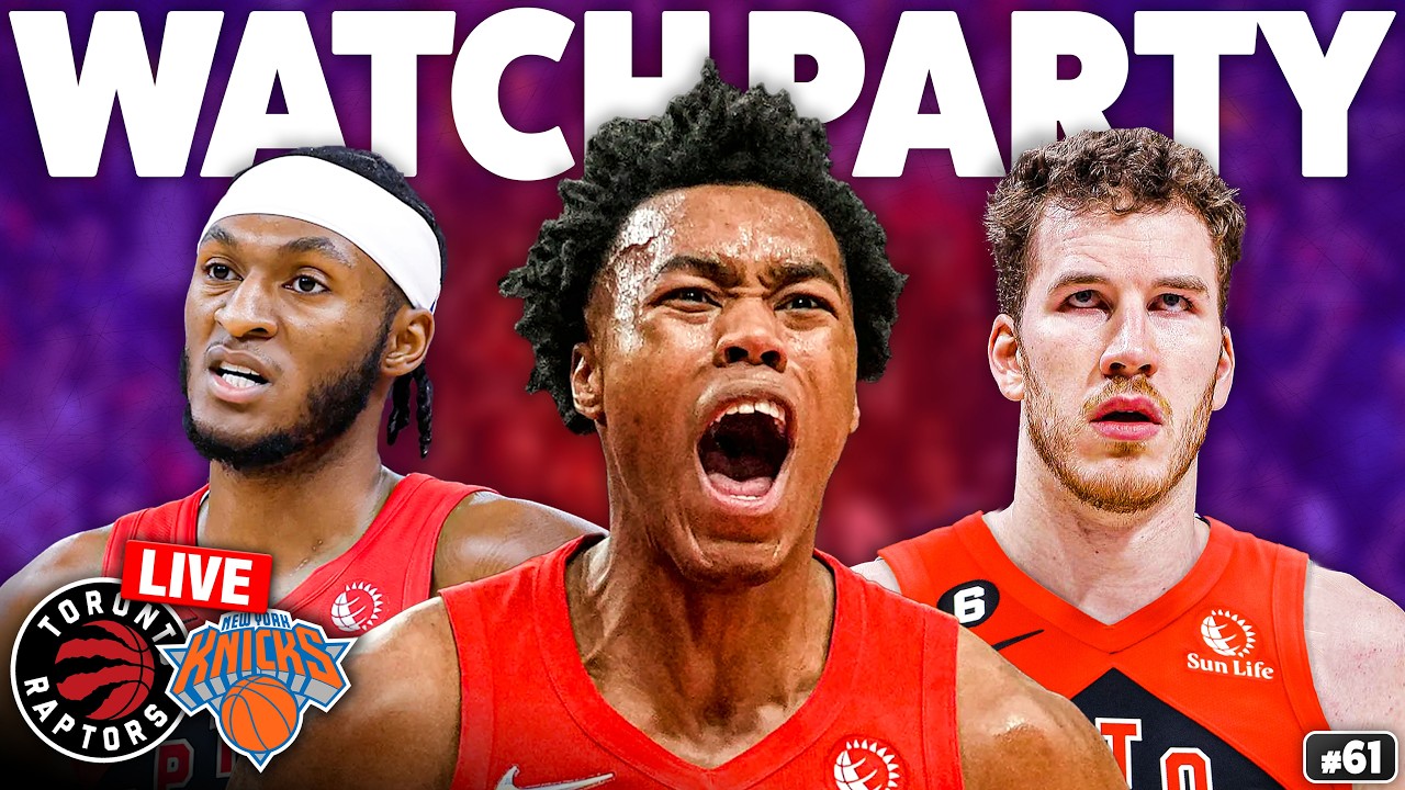 Raptors vs Knicks LIVE Watch Along | Can Toronto Finally Take Down New York?