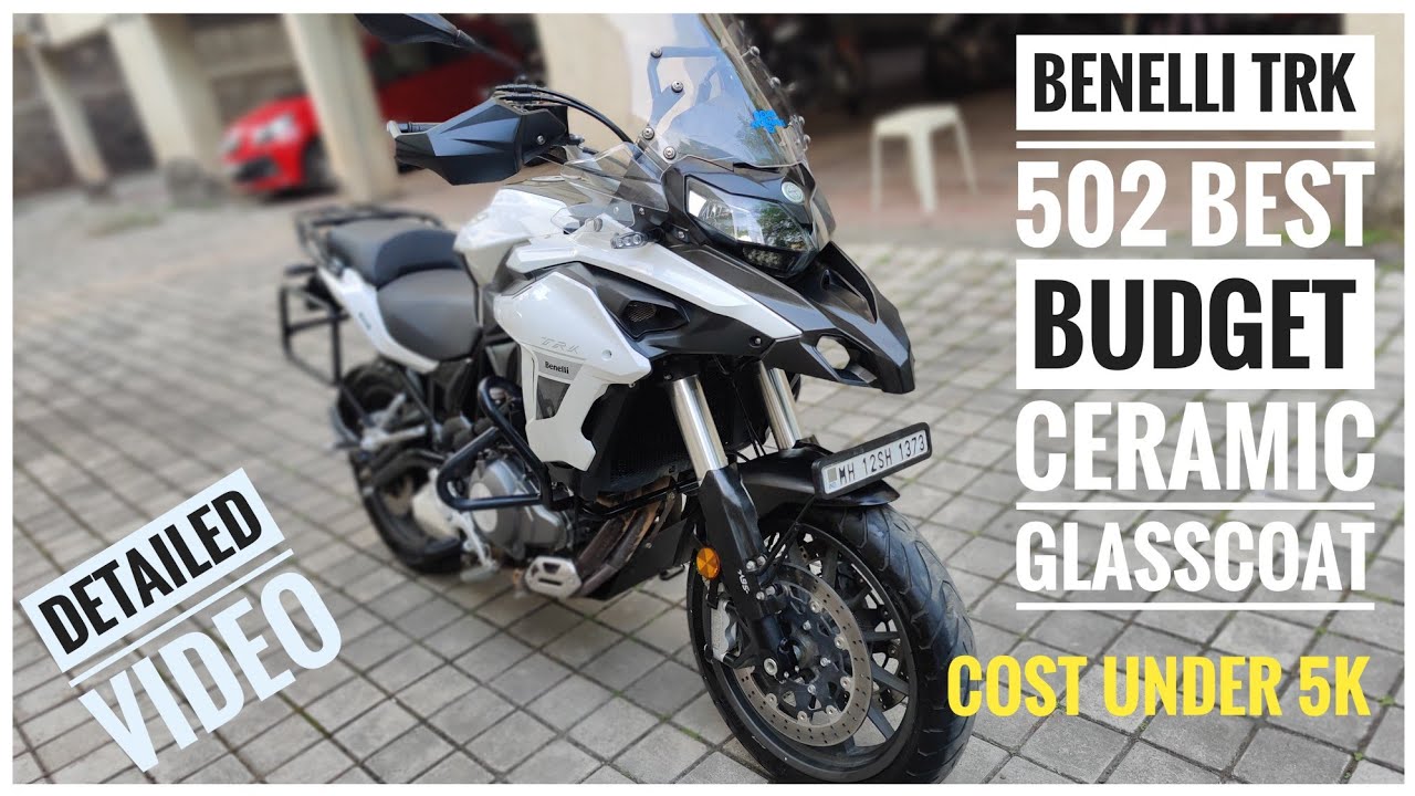 Benelli TRK 502 Mods | Ceramic GlassCoat | Koch Chemie & Gen3 | Detailing Dopes | DNA VLOGS