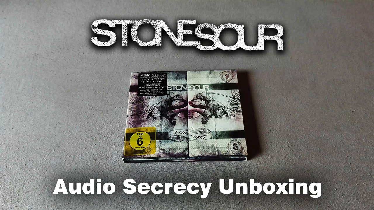 Stone Sour - Audio Secrecy (Special Edition) Unboxing
