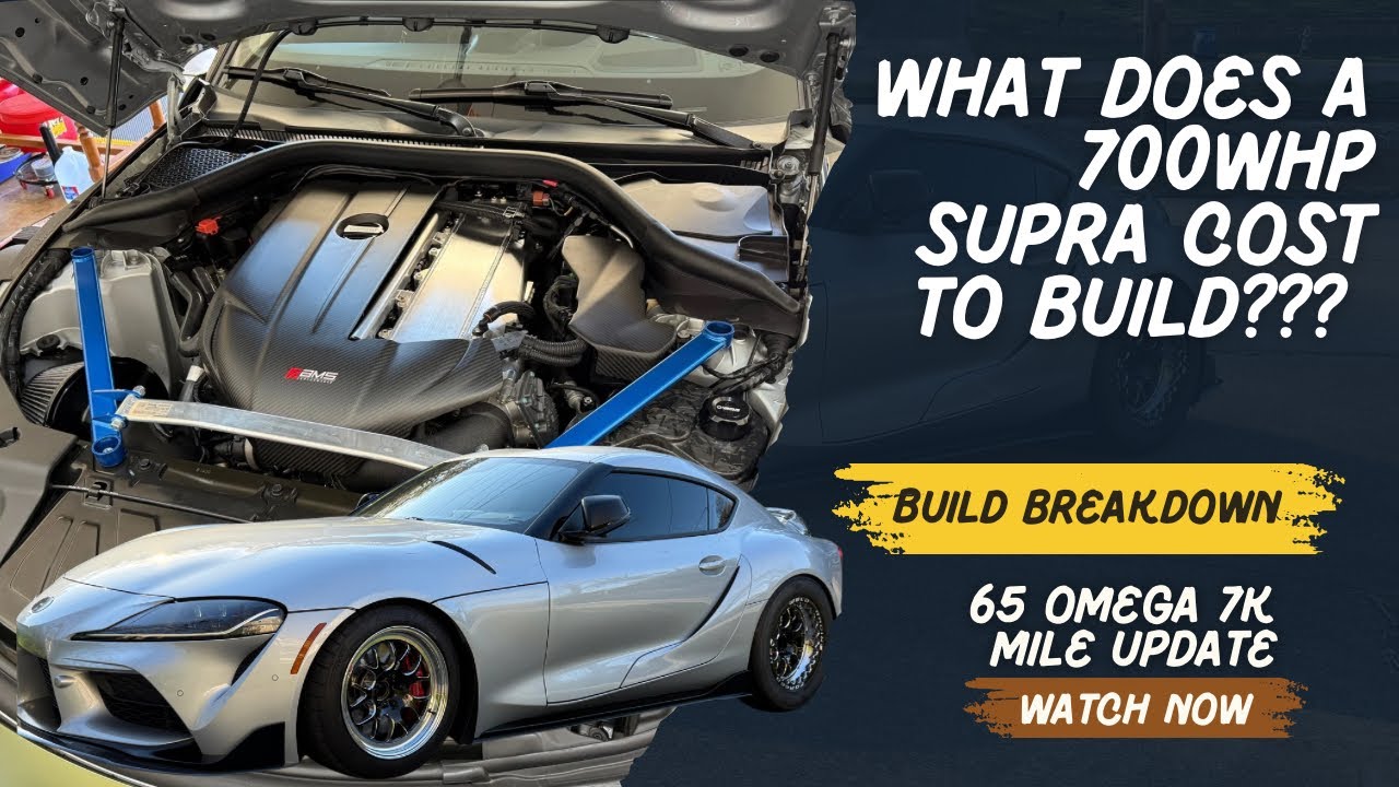How much does 700whp cost on an a90 Supra?