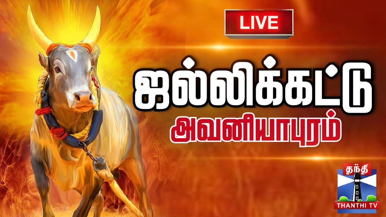 🔴LIVE : Avaniapuram Jallikattu 2025 | அவனியாபுரம் ஜல்லிக்கட்டு 2025 | தொடர் நேரலை
