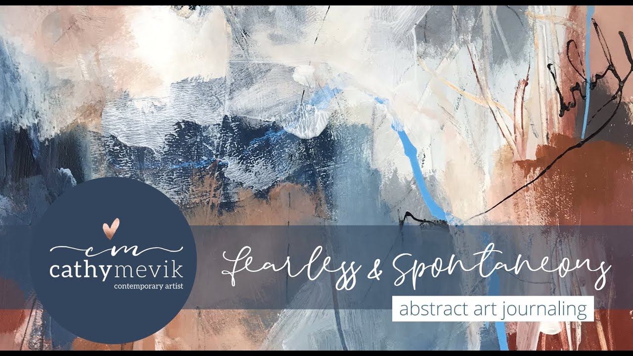 Abstract art tutorial # 13 | Expressive abstract art