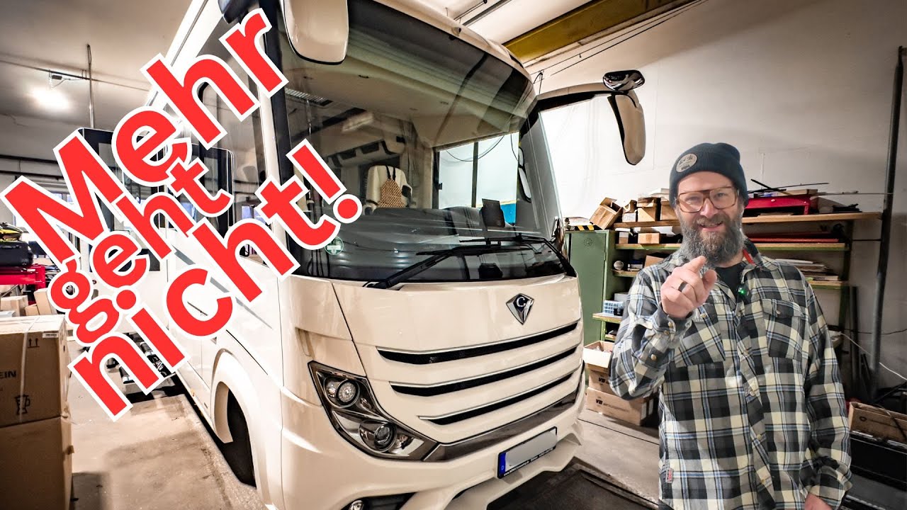 Waschmaschine im Concorde Charisma - Die Campervan Ausbauer aus dem Erzgebirge