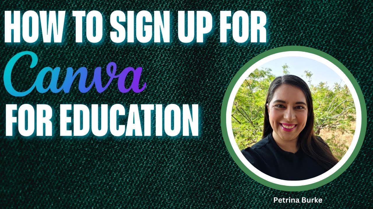 How to Sign Up For Canva For Education