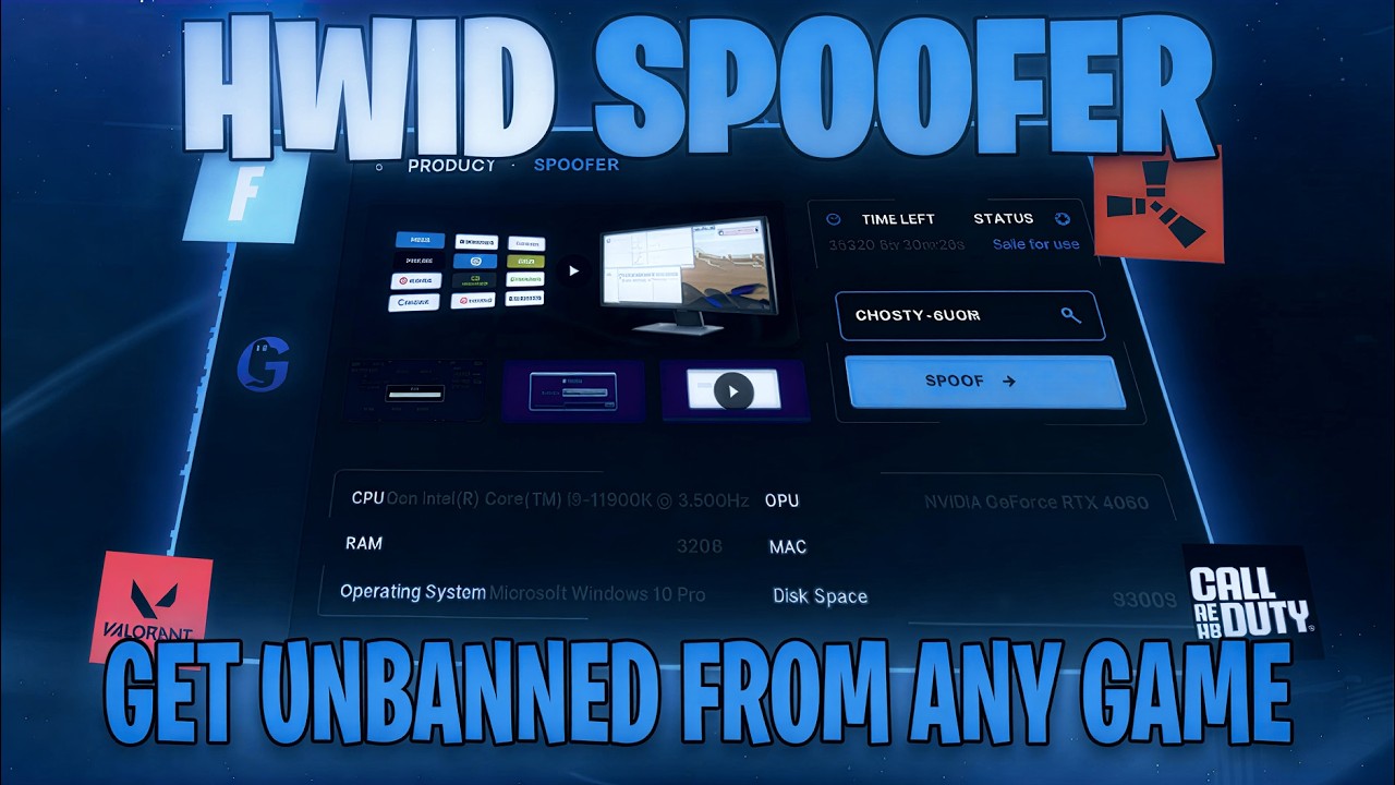HWID Spoofer &mdash; как разблокировать пользователя в любой игре (полное руководство)