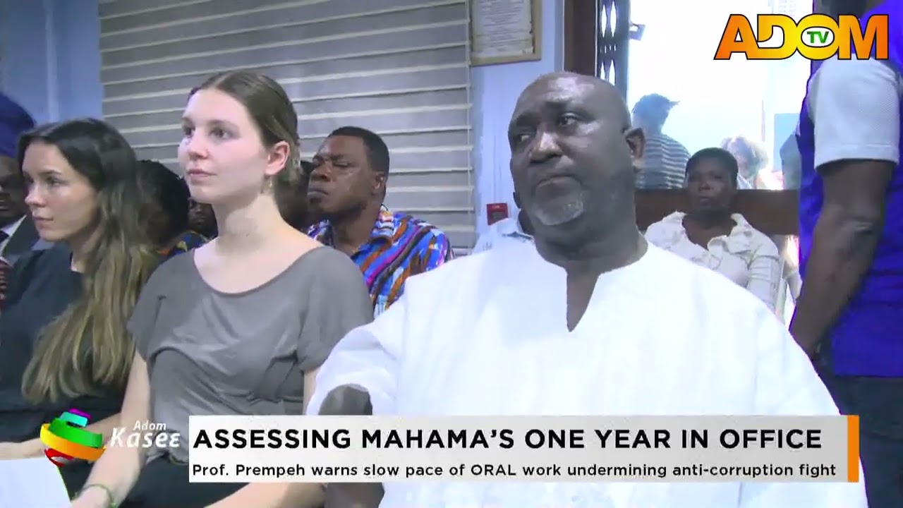 Prof. Prempeh warns slow pace of ORAL work undermining anti-corruption fight- Premtobre Kasee