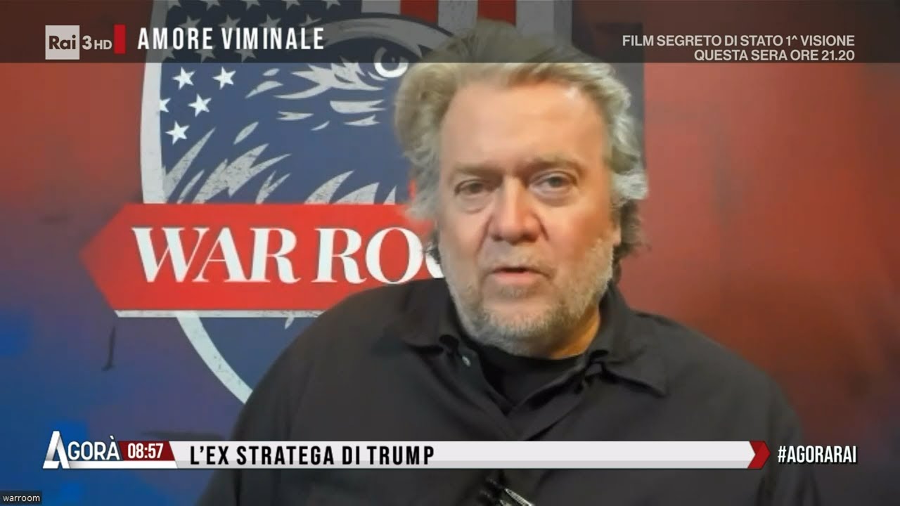 La versione di Bannon - Agorà 29/09/2022