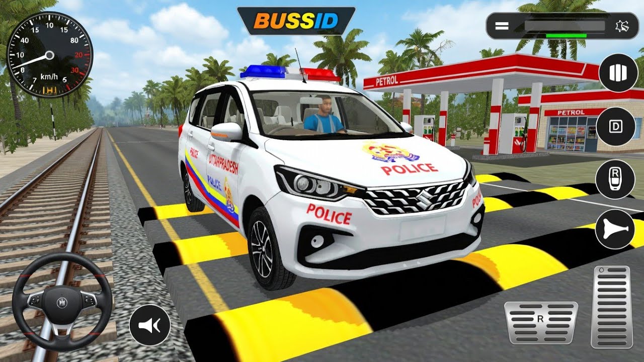 Maruti Suzuki Police Car 🚓 | Padman Bridge Speed Breakers 😱 BUSSID 