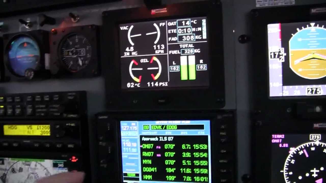 ILS Approach and Landing at EDDG - Germany