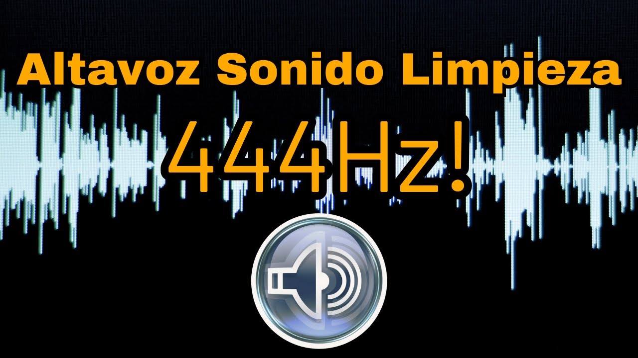 Altavoz Sonido Limpieza