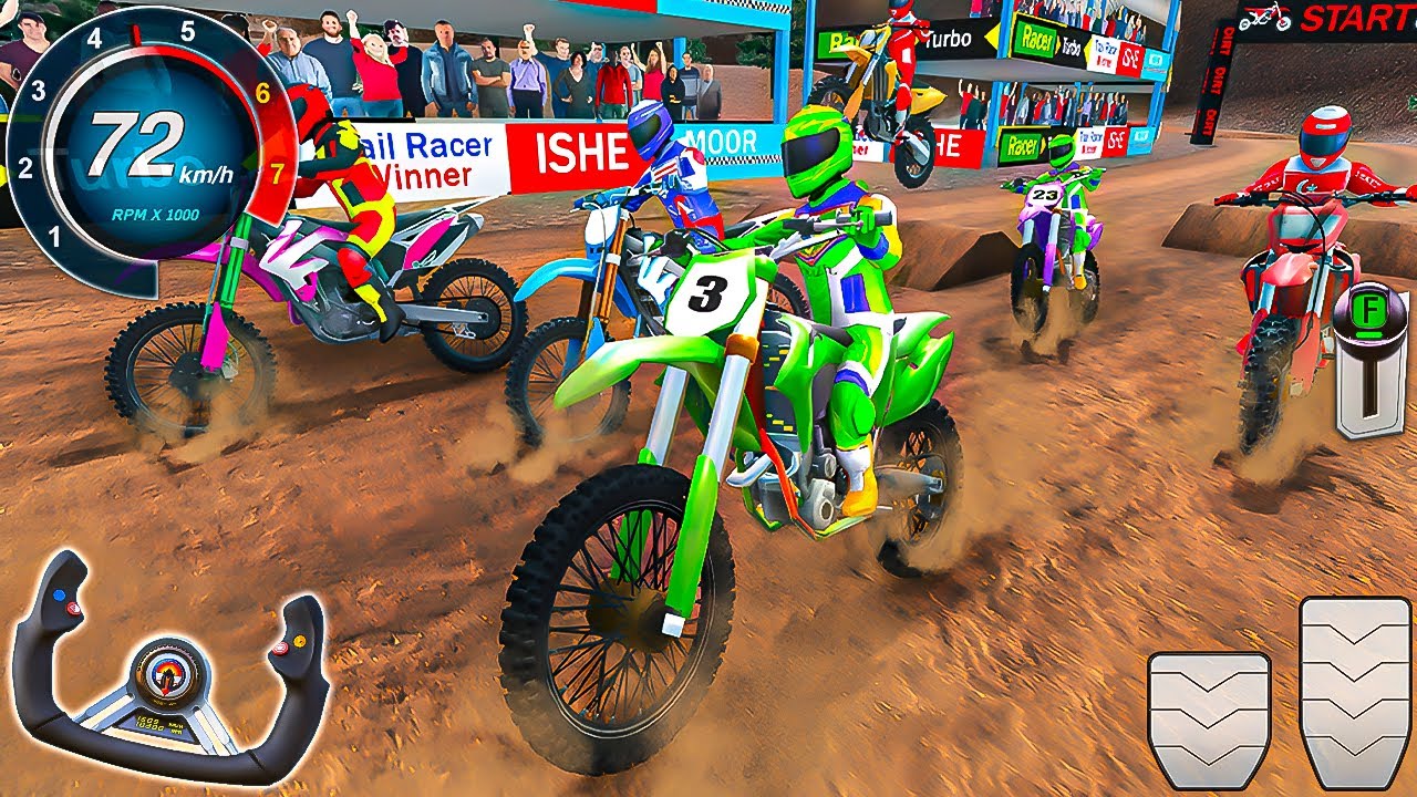 Uphill Offroad Motorbike Racing 3D - MX vs ATV Legends Motocross Dirt Bike Stunt - PC Gameplay #2