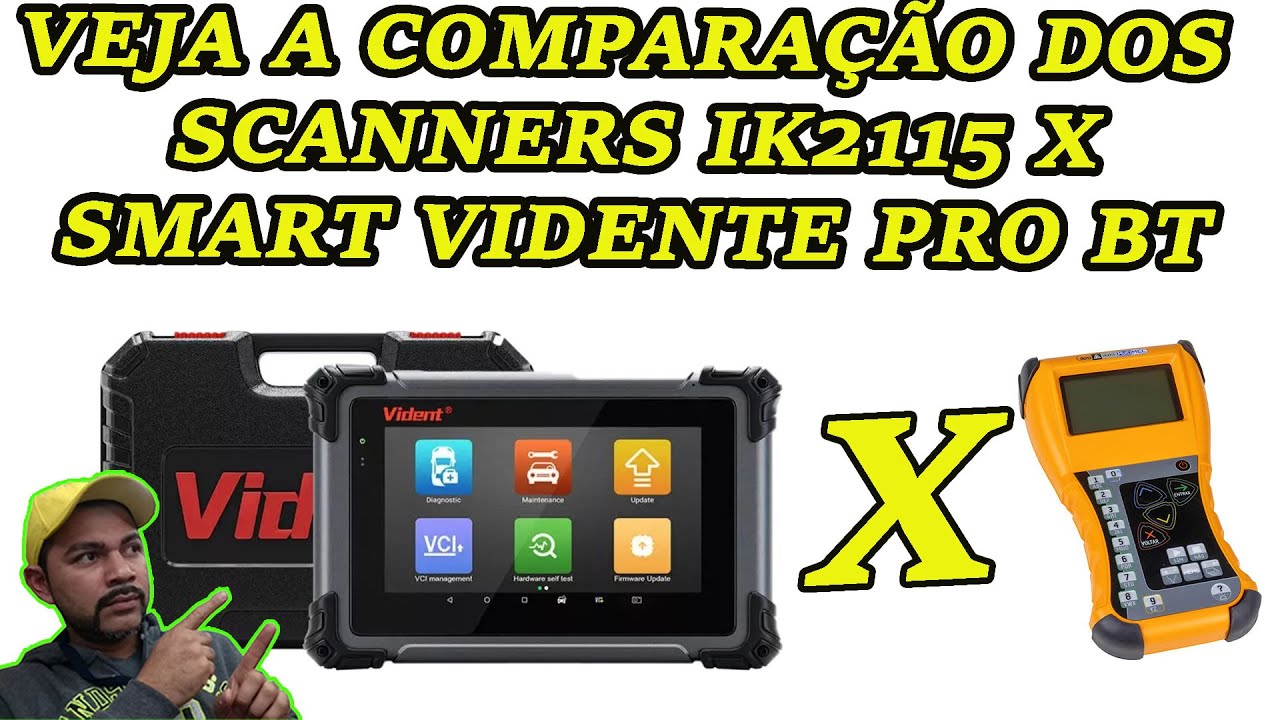 DIFERENÇAS ENTRE OS APARELHOS DE INJEÇAO IK 2115  E O SMART VIDENTE PRO BT NA PAJERO FULL 2019DIESEL