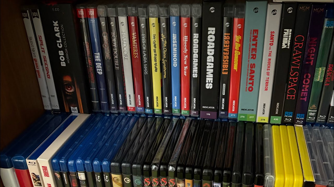 Большая партия видео (DVD и Blu-ray)