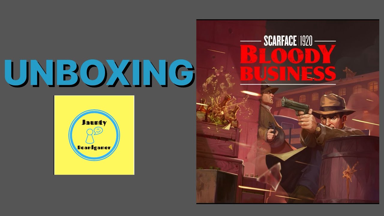 Scarface 1920: Bloody Business ( and Other Add-Ons) - UNBOXING