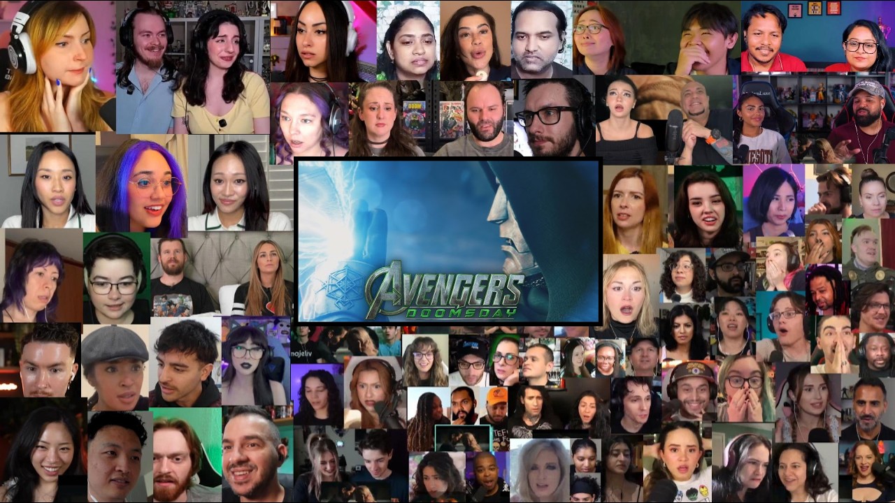 Avengers Doomsday Official Trailer | Mega Reaction Mashup