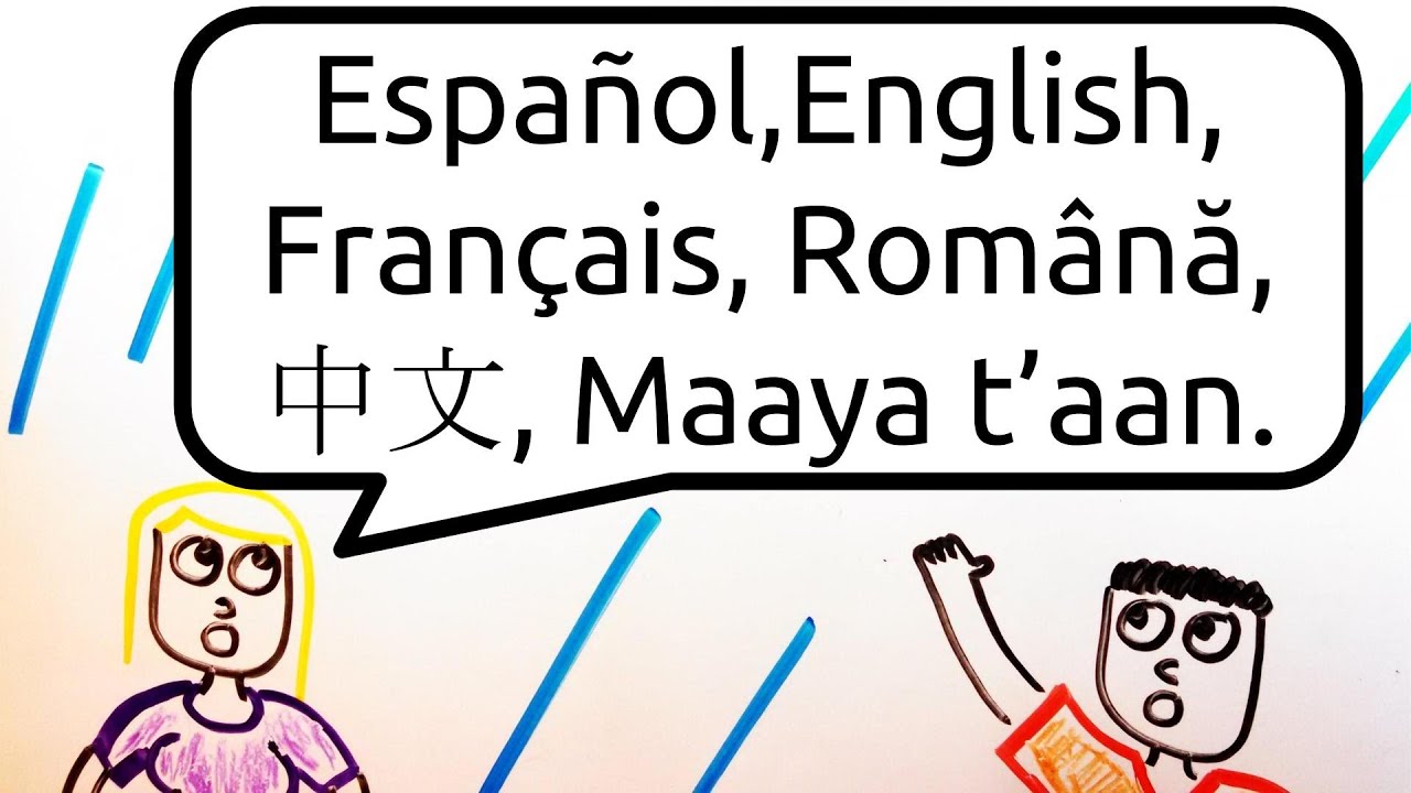 Los idiomas (en 6 idiomas) #habiaspensado