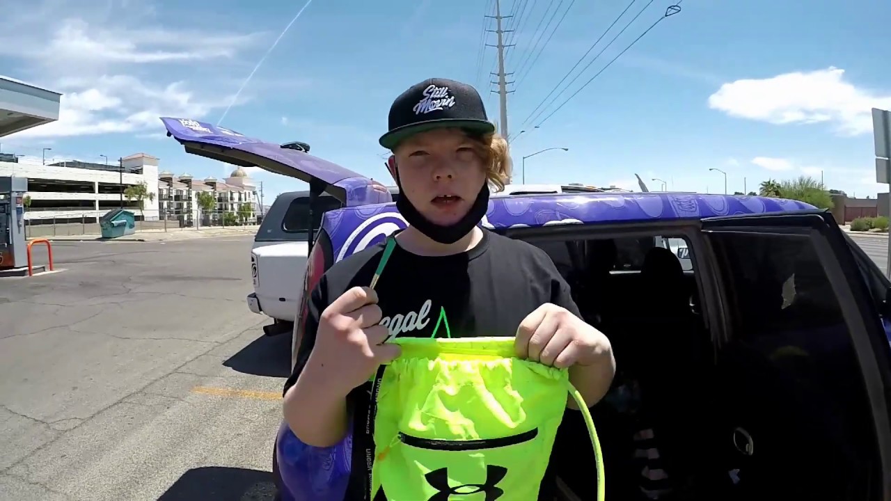 Handing out Free Joints with Kyler's Kicks in Las Vegas