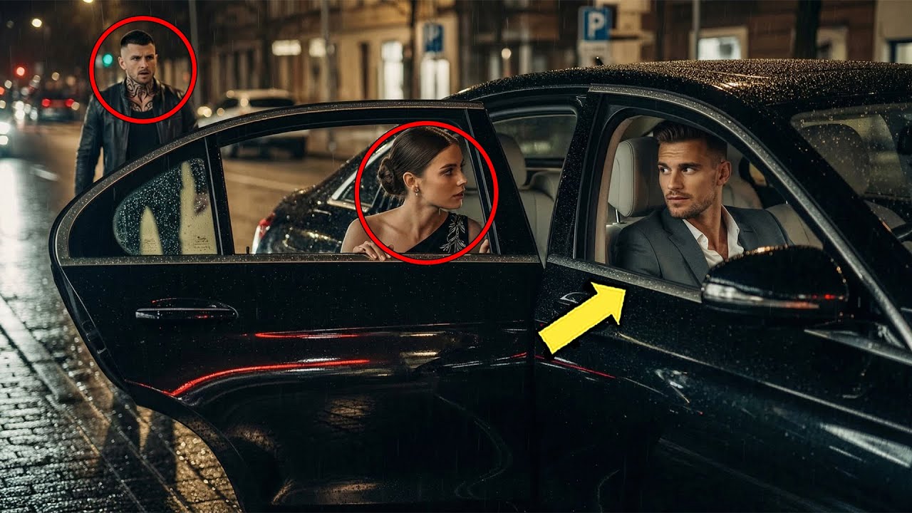 Ze glipte in een zwarte auto om haar ex te ontvluchten—Zonder te weten dat hij van de maffiabaas was