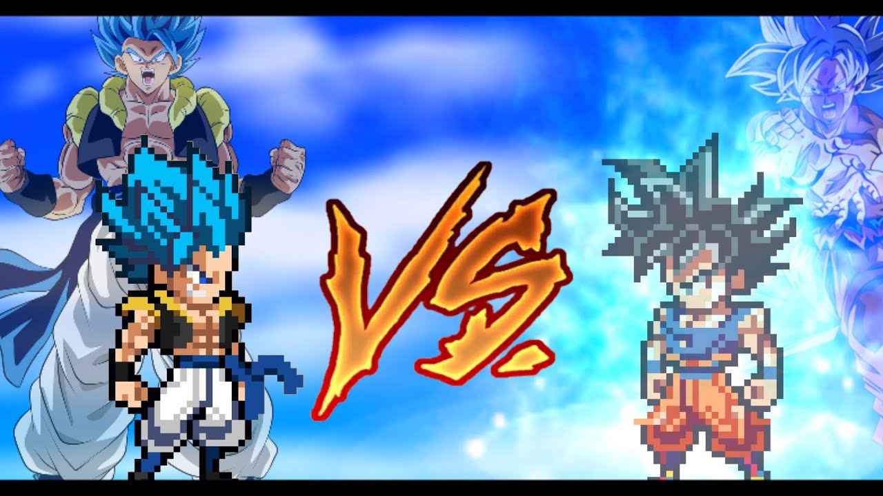 Gogeta VS Goku{Sprite-animation}