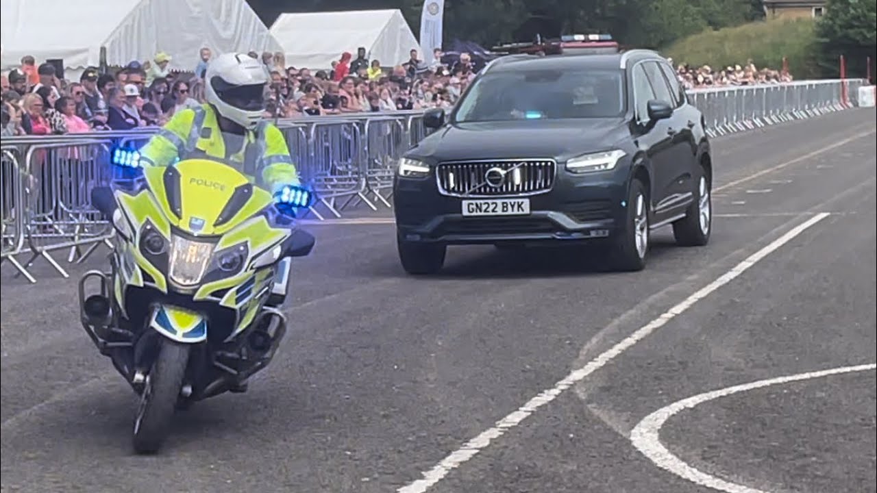 Kent Police 2024 Open Day, Security Escort Demonstration.