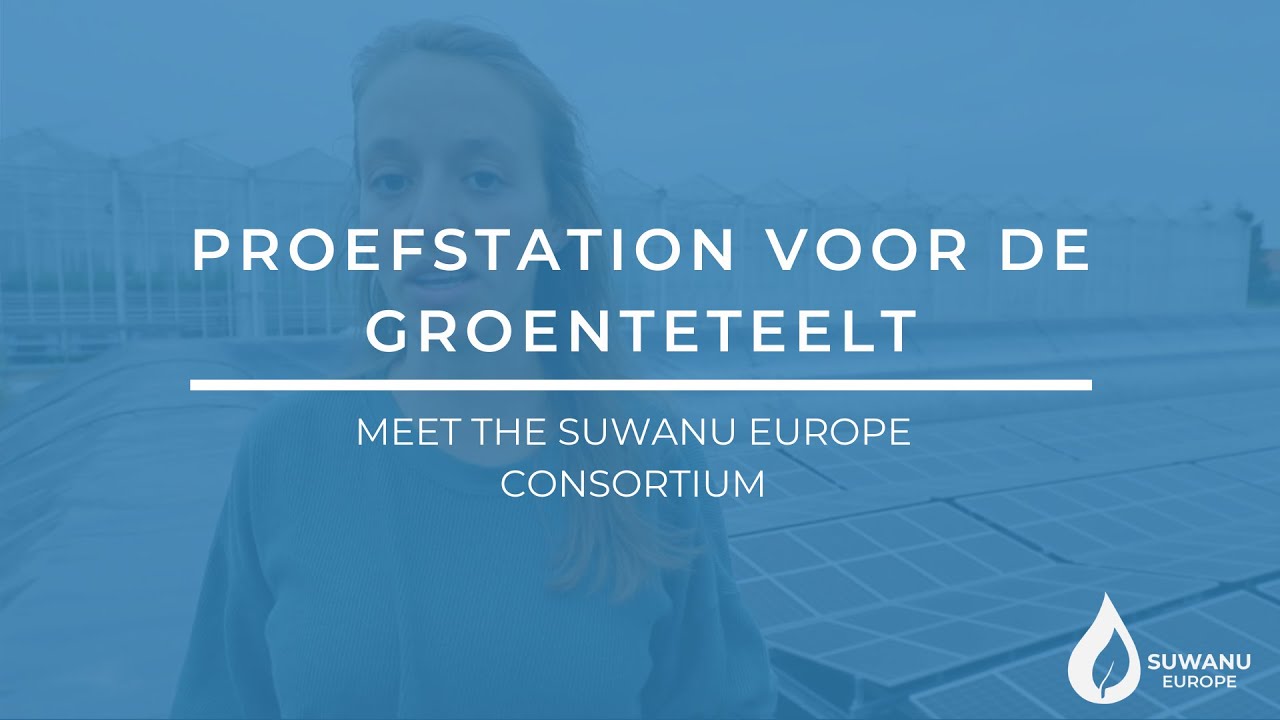 MEET THE SUWANU EUROPE CONSORTIUM: PROEFSTATION VOOR DE GROENTETEELT