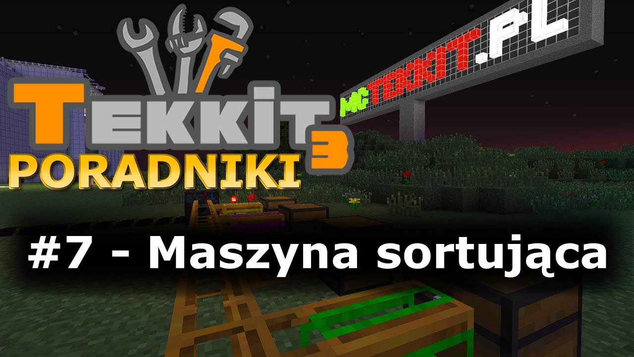 Minecraft TEKKIT Classic/Lite - Maszyna sortująca - Poradnik #7