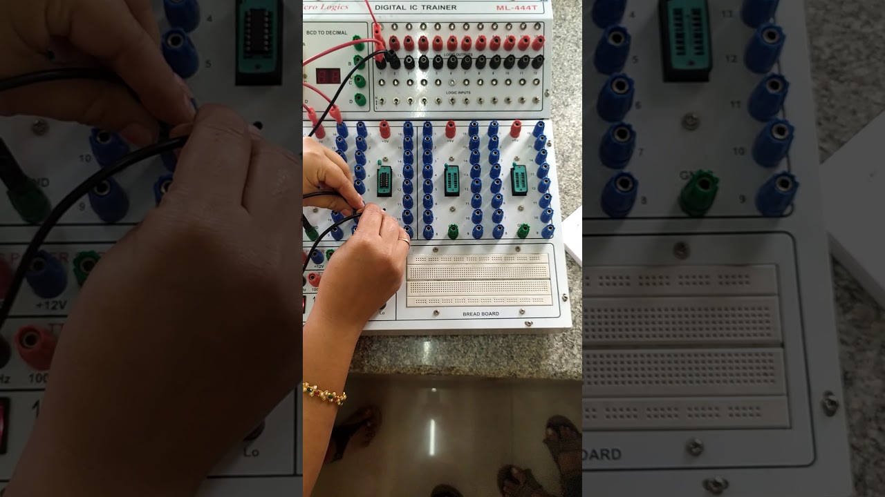 ADE Lab sessions |Experiment No.4 |4.a) Half Adder