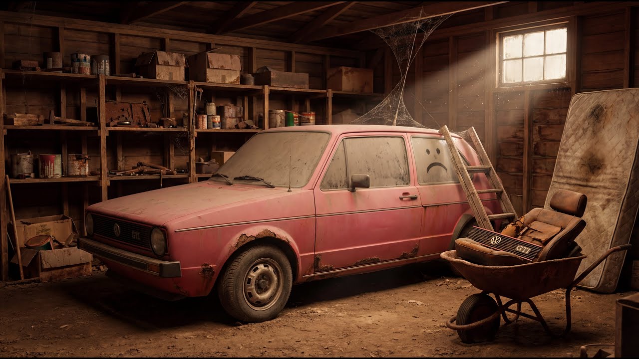 ASMR Car Restoration | Volkswagen Golf GTI Mk1 1976 Full Restoration | From Scrapyard To Luxury