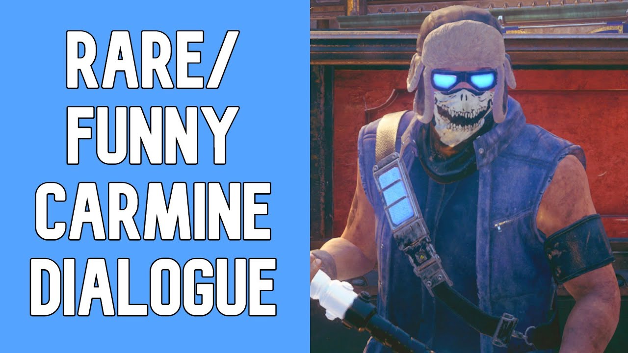 Gears of War 5 - Rare/Funny Carmine Dialogue