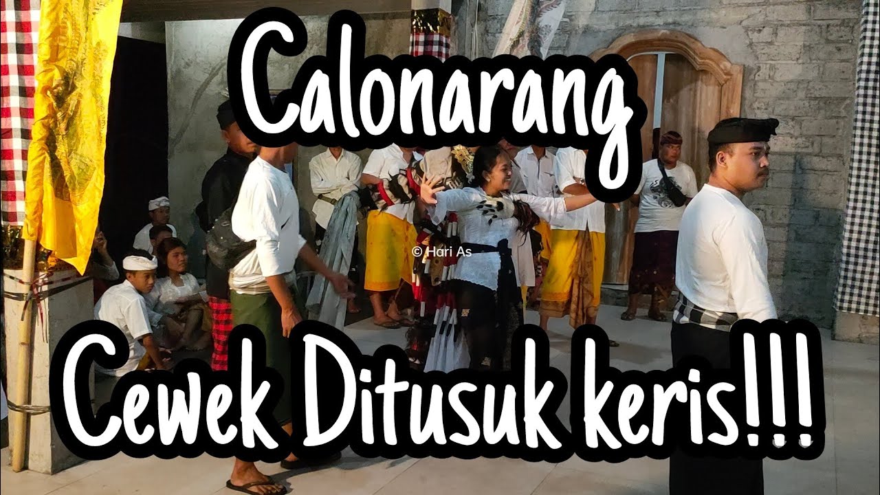 CALONARANG..SERU,CEWEK DI TUSUK KERIS..!!!!