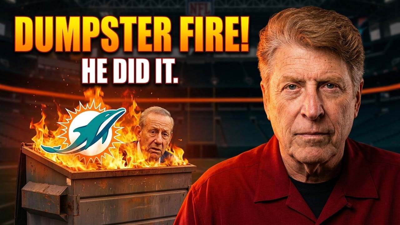 Miami Dolphins are the NFL's biggest dumpster fire and it's not even close