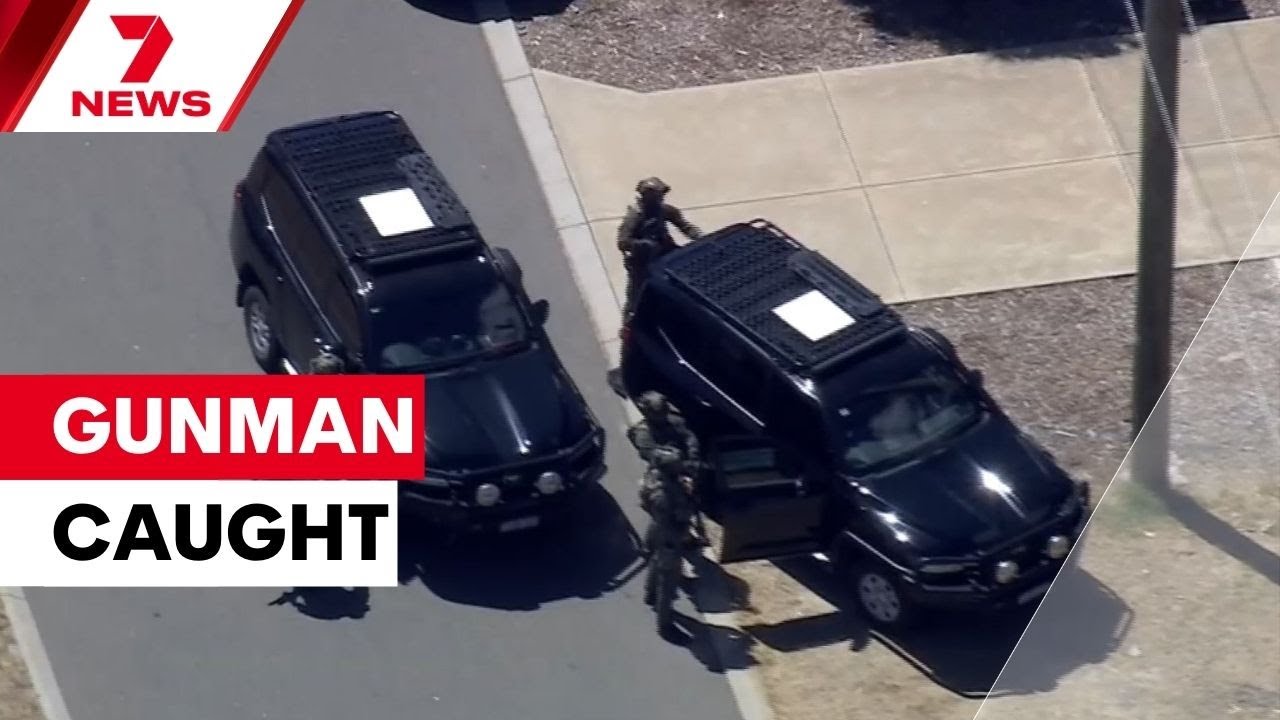 Pinjarra streets shut down by police searching for teenage gunman | 7NEWS