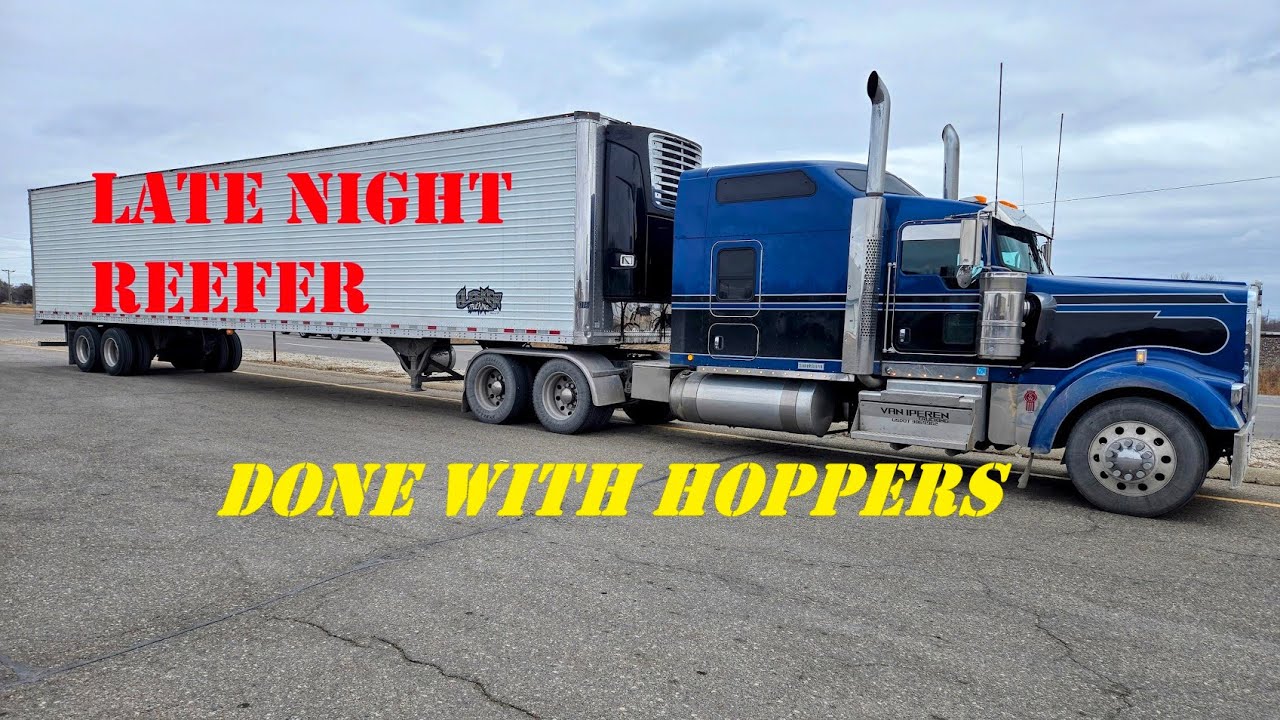 First Time Pulling Reefer | Owner Op | Kenworth W900