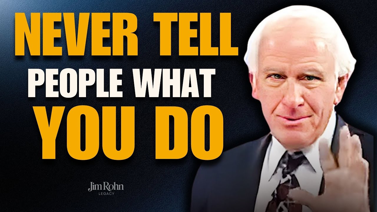 Keep Your Goals Secret! | Inspiring Jim Rohn Speech on Success
