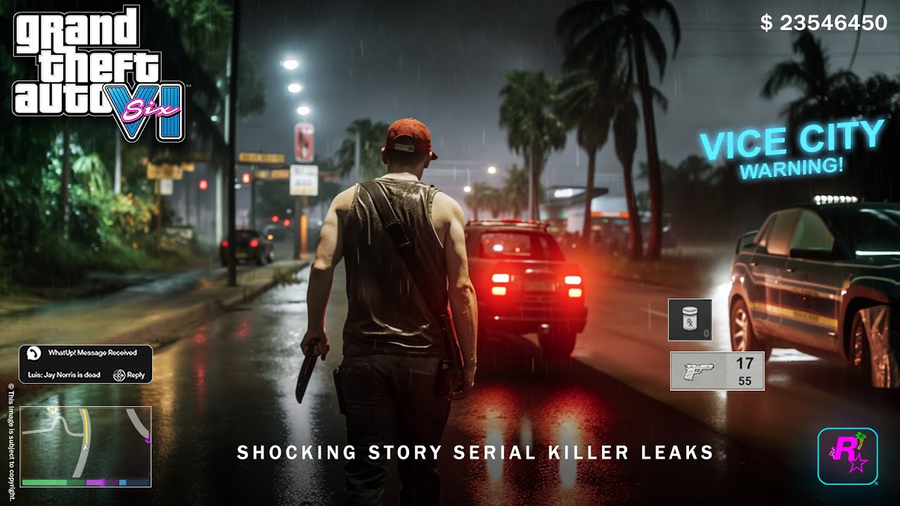 GTA 6 LEAKS Shows Serial Killer...