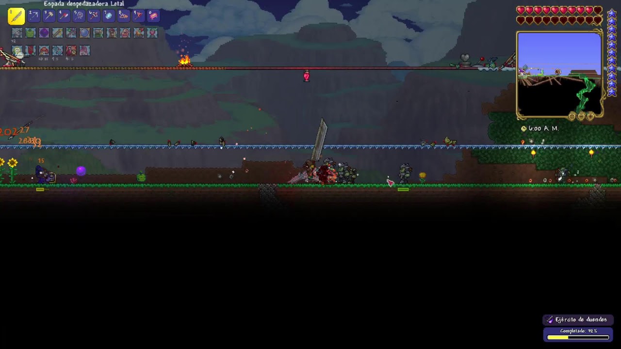 Pescando y mejorando - Terraria #12