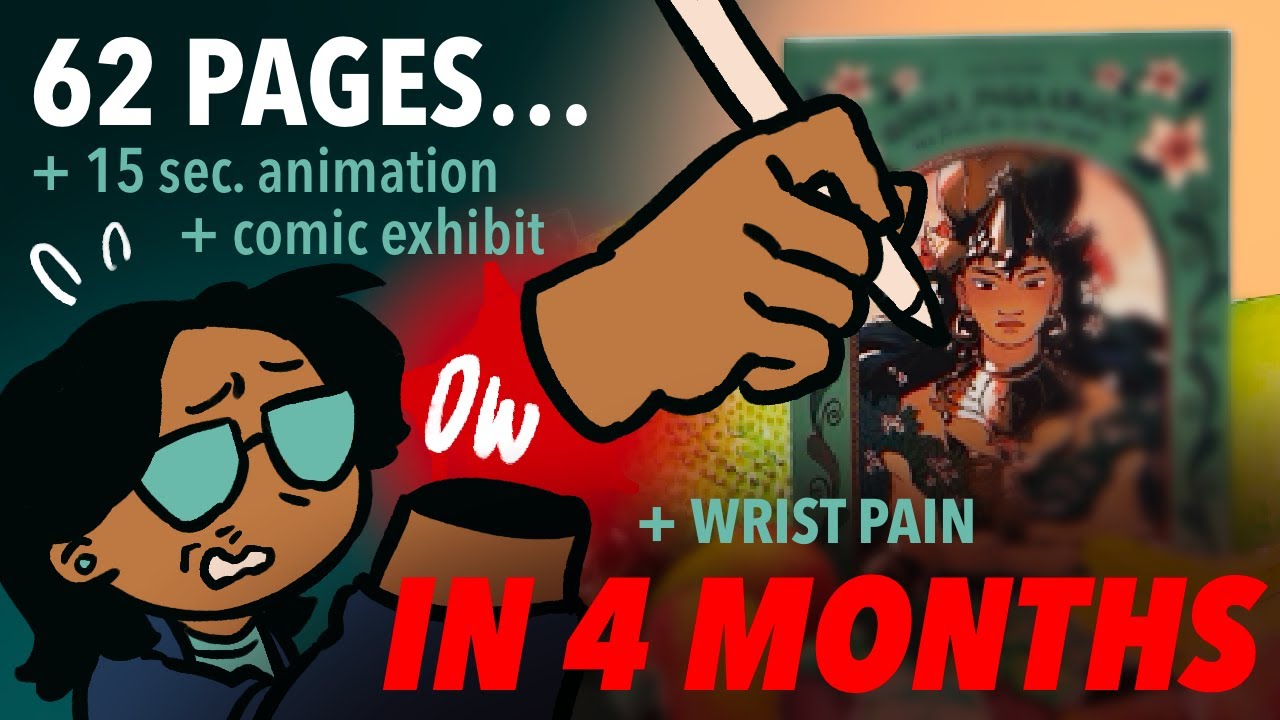 i graduated comic school and here's how i made my final project