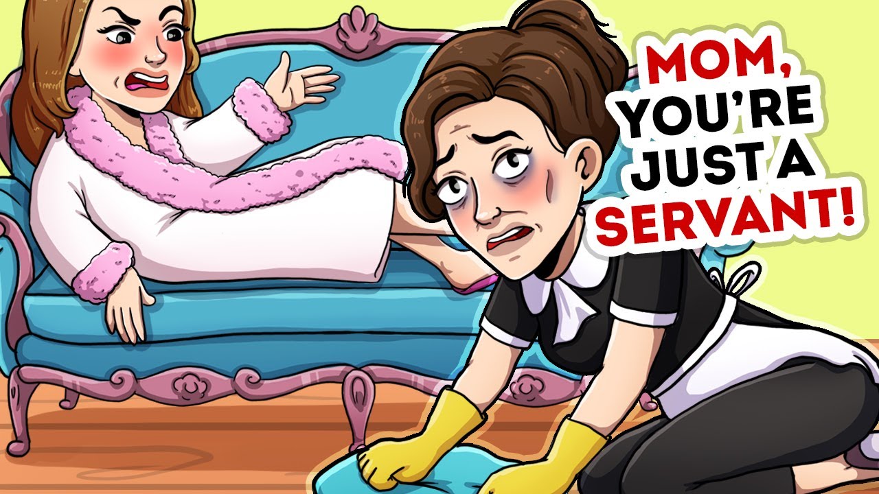 My daughter tells everyone I’m her servant | Mother story | Animated story
