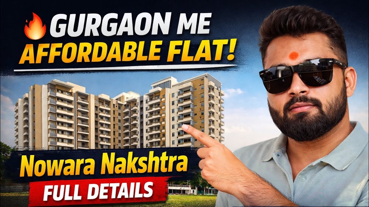 Affordable Flats Gurgaon | Nowara Nakshtra Affordable flat Sector 3 Farukhnagar #affordableflat 