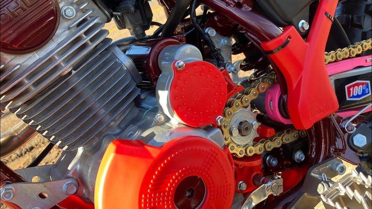 Como passar o motor da bros ohc 150 todo pra crf 240🔥