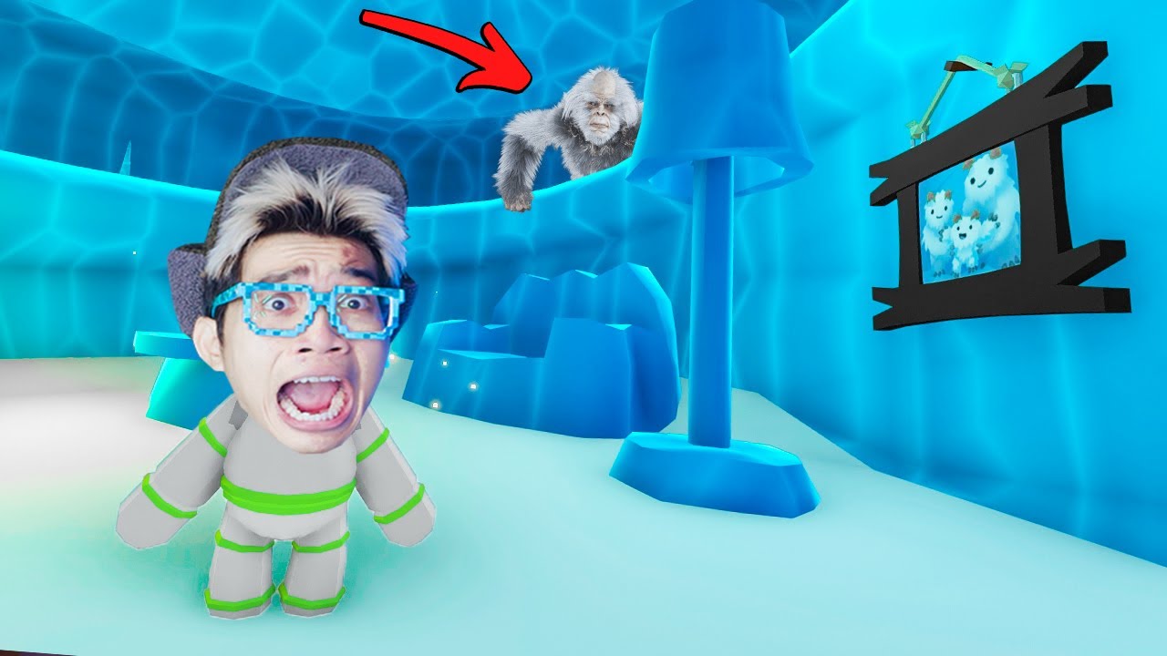 KITA MENEMUKAN LOKASI RUMAH YETI DI GOA ICE TERSEMBUNYI DI WOBBLY LIFE!!!