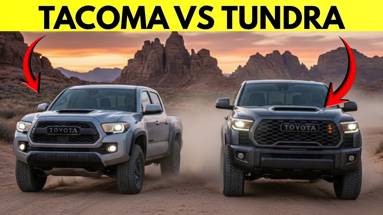 Tacoma против Tundra: какую модель вам действительно стоит купить?