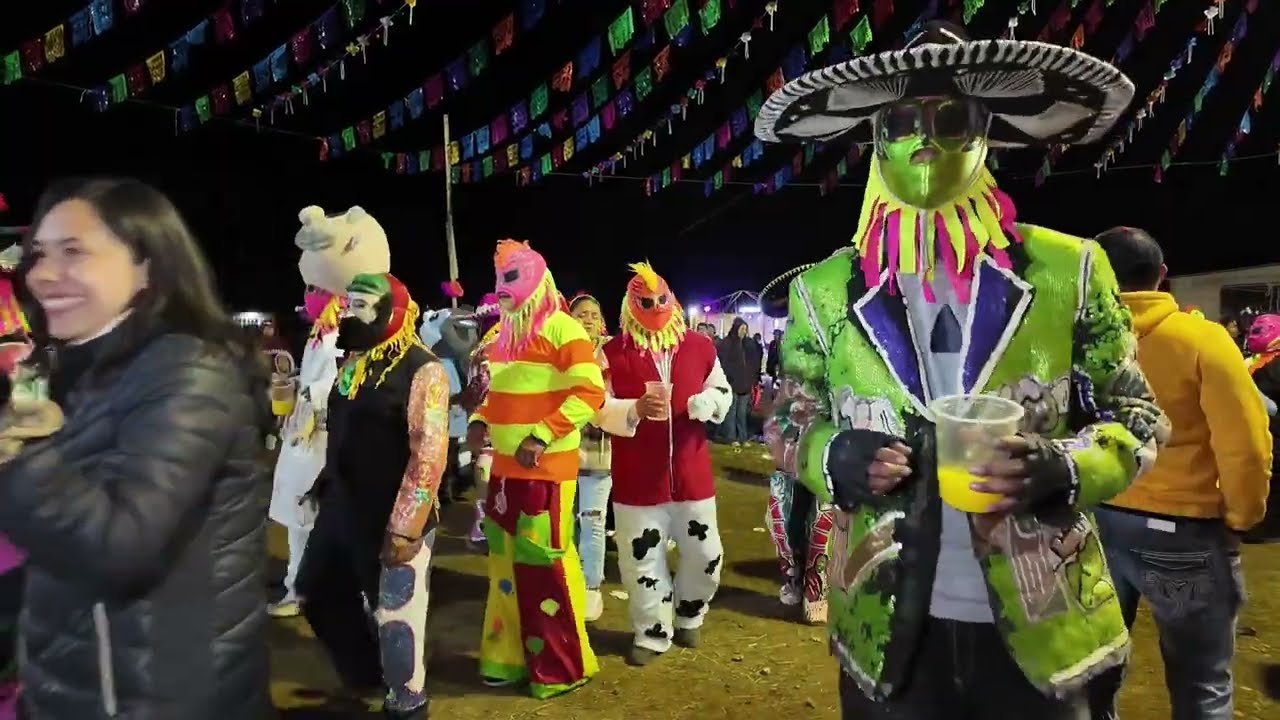 LA ESQUINA TECOZAUTLA HGO  POSADA DE CARNAVAL FAMILIA RESÈNDIZ CHÀVEZ 22 DE FERERO 2025 VL  3