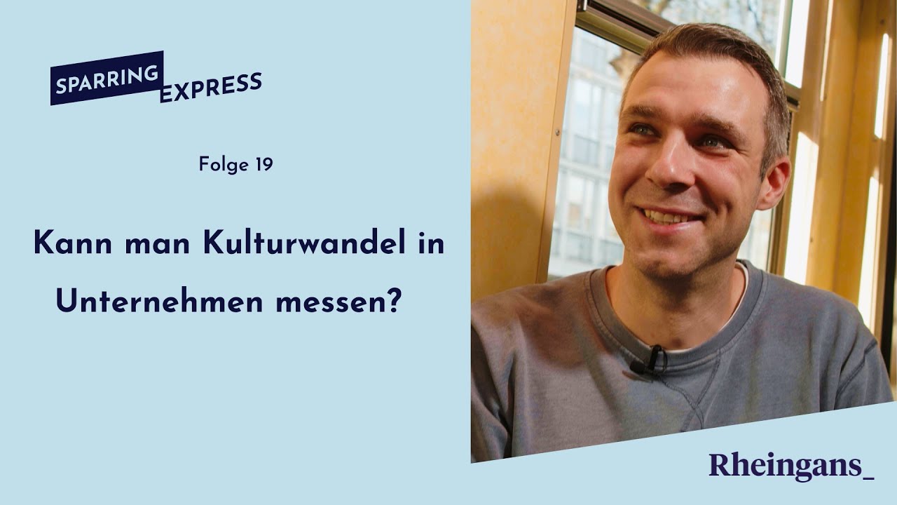 Kann man Kulturwandel messen? – mit Tobias Krüger im Sparring Express