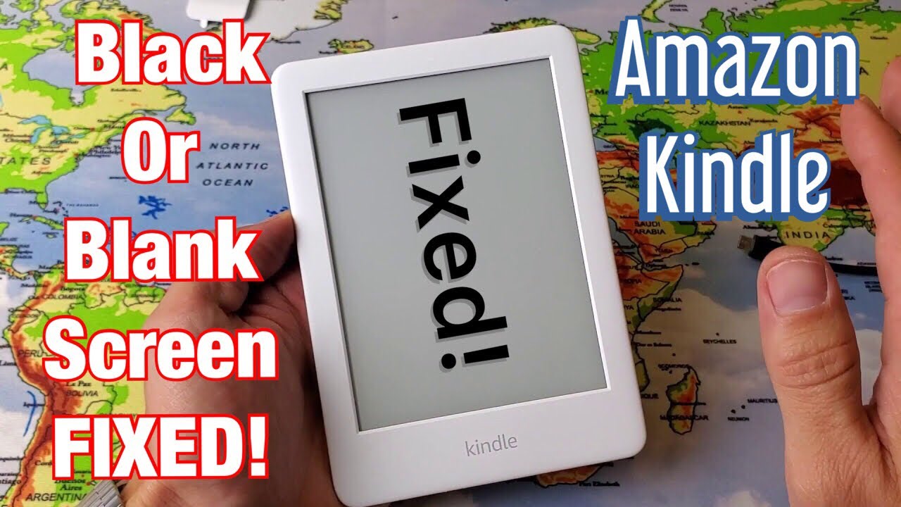 Amazon Kindle FIXED! : Black Screen or Blank Screen (5 Easy Fixes)