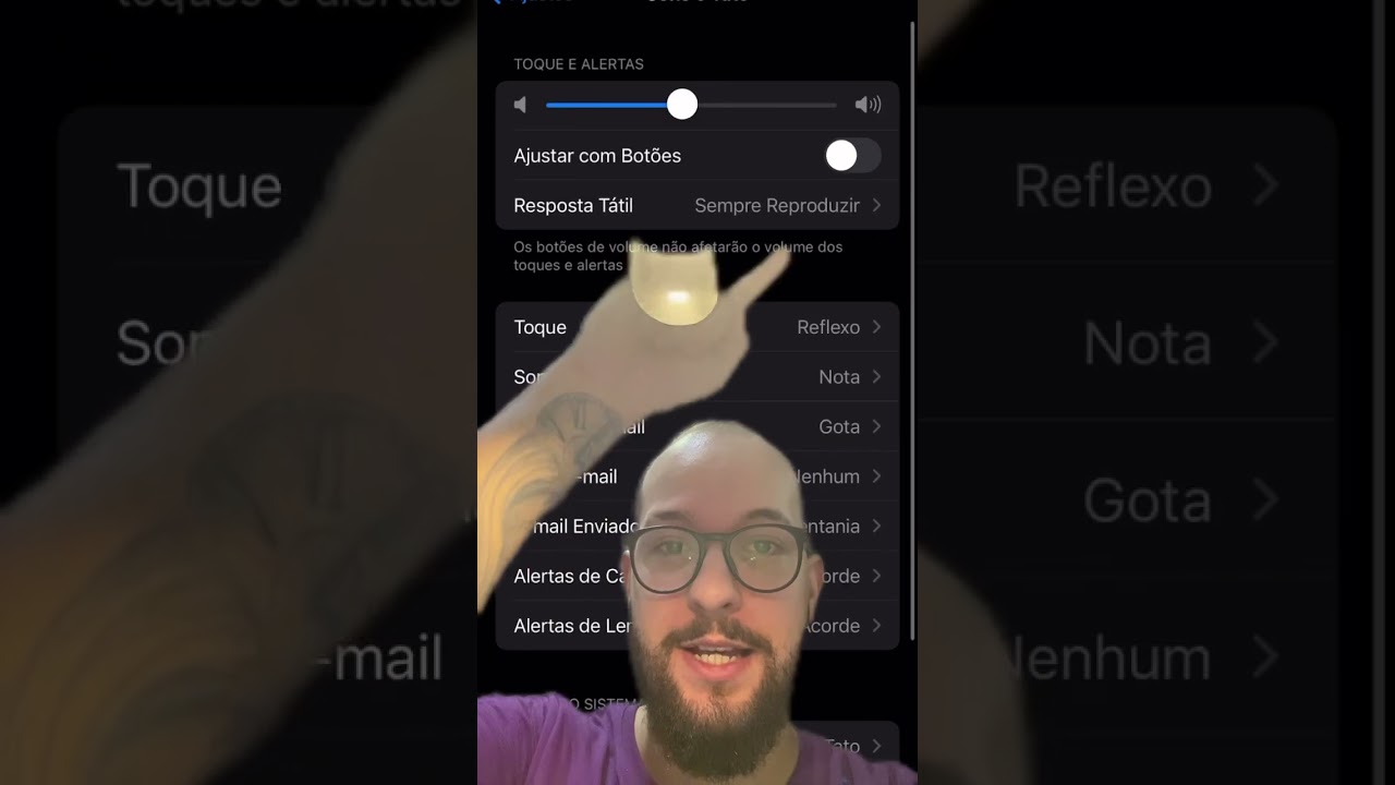 Resolvendo problema no som do WhatsApp iPhone