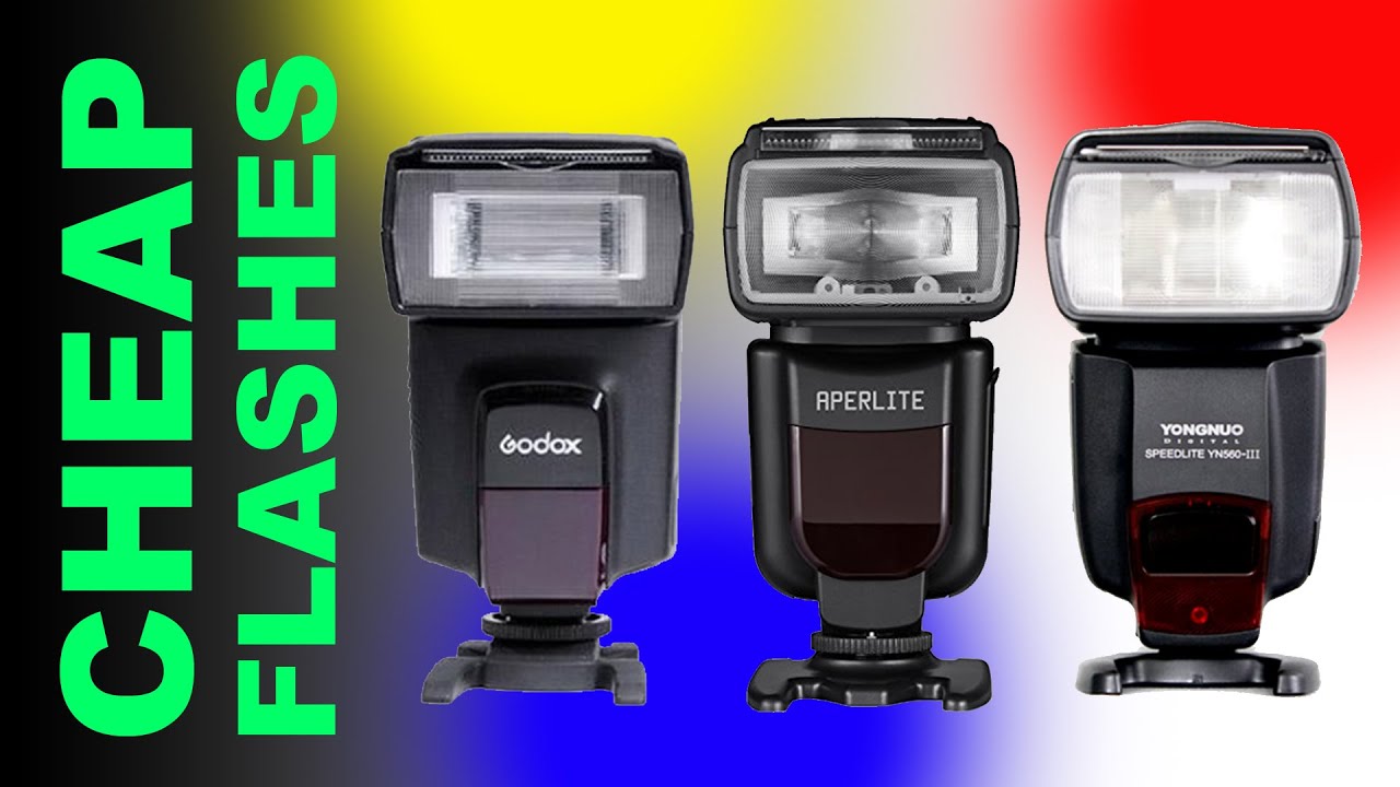 3 Manual Flashes tested, reviewed on the Sony a6000 Godox, Yongnuo, Aperlite