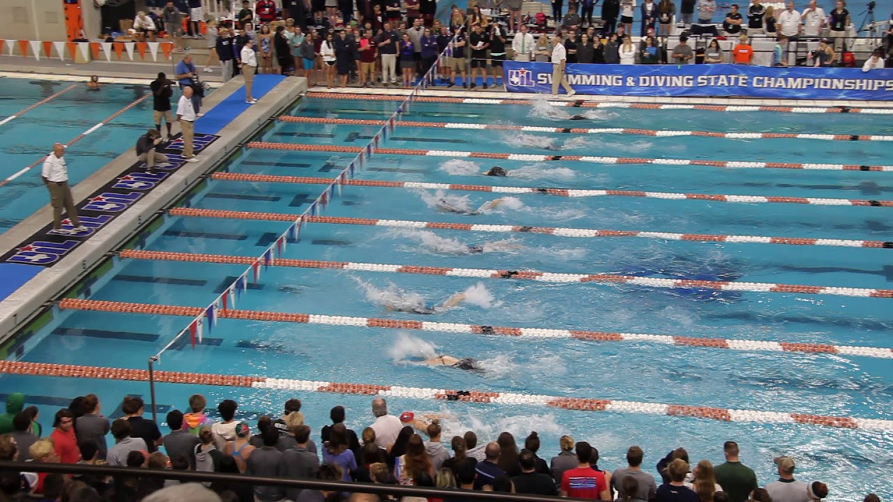 Emma Sticklen goes 51.8 100 Fly/State Record | Girls 100 Fly A Final | 2019 UIL 6A State