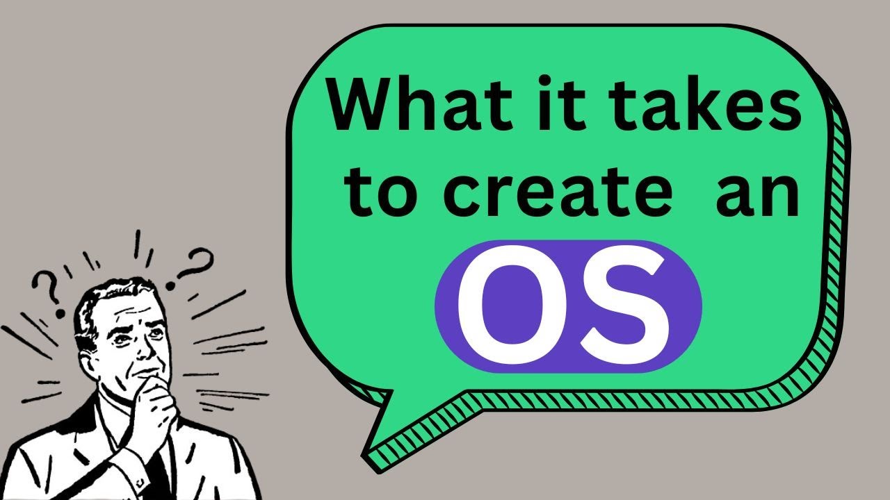 What It Really Takes to Build an OS #linux #ubuntu #gopios #vscode #bsd #nix