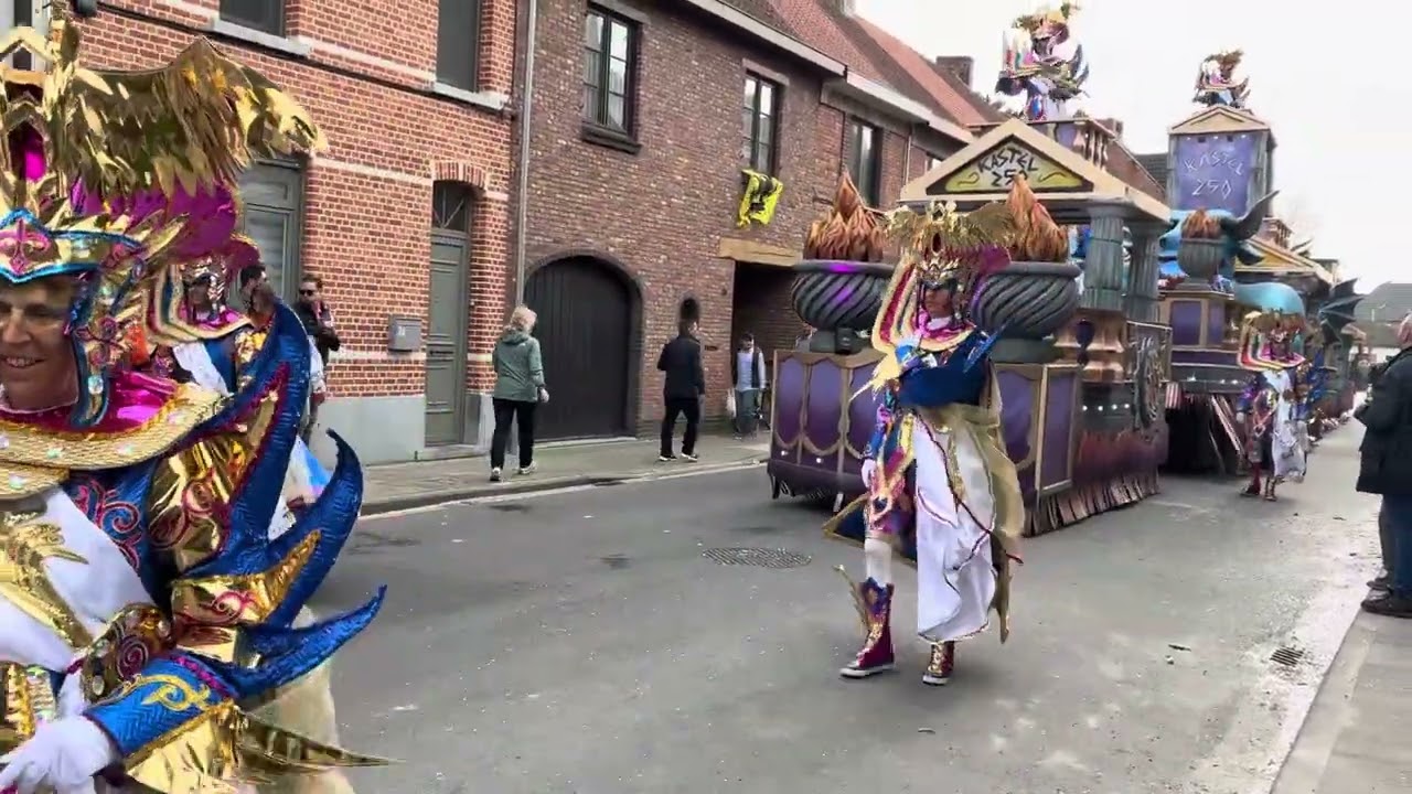 Carnavalstoet Hamme 2025 - kv kastel 250 - wa is da op ons voorhoofd